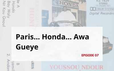 Paris… Honda… awa Gueye